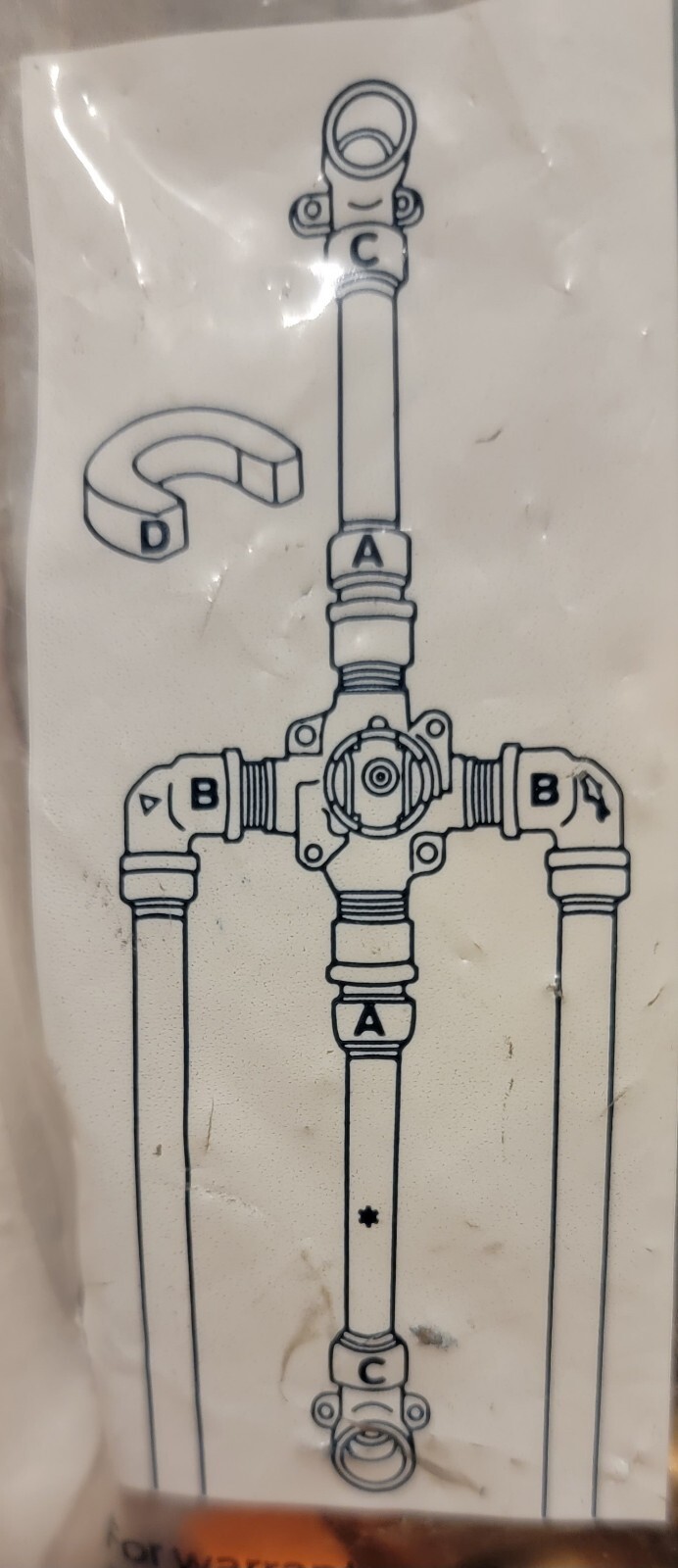 Sharkbite Shower / Tub Valve Connection Kit 25567 Push to Connect eBay