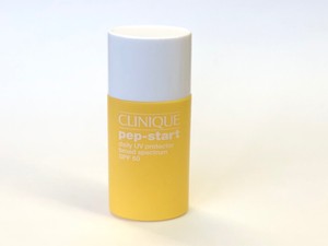 clinique sunscreen pep start
