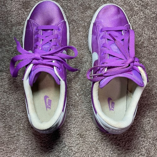 Nike Sweet Classic 408182-502 Women's US 8.5 Running Shoes Purple White Sneakers - Picture 6 of 8