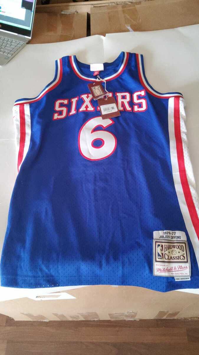 Mitchell & Ness Swingman Jersey Philadelphia 76ers 1976-77 Julius Erving