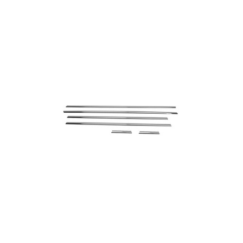 For Honda Civic Chrome Window Frame 2012-2016 6 Pcs - Picture 2 of 2