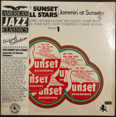 ○即決LP Sunset All Stars With Nat King Cole Charlie Shavers Buddy