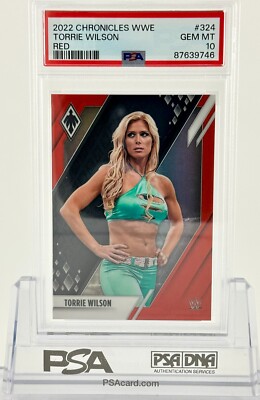 2022 Panini Chronicles WWE - Phoenix Torrie Wilson #324 Red /199