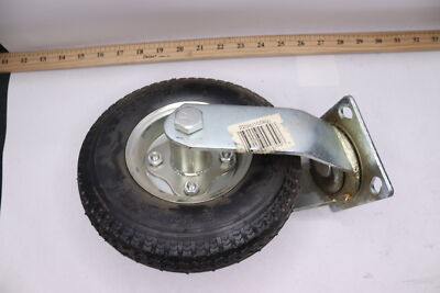 (1-Pk) Shepherd Hardware Pneumatic Caster Wheel Swivel Plate 8'' 