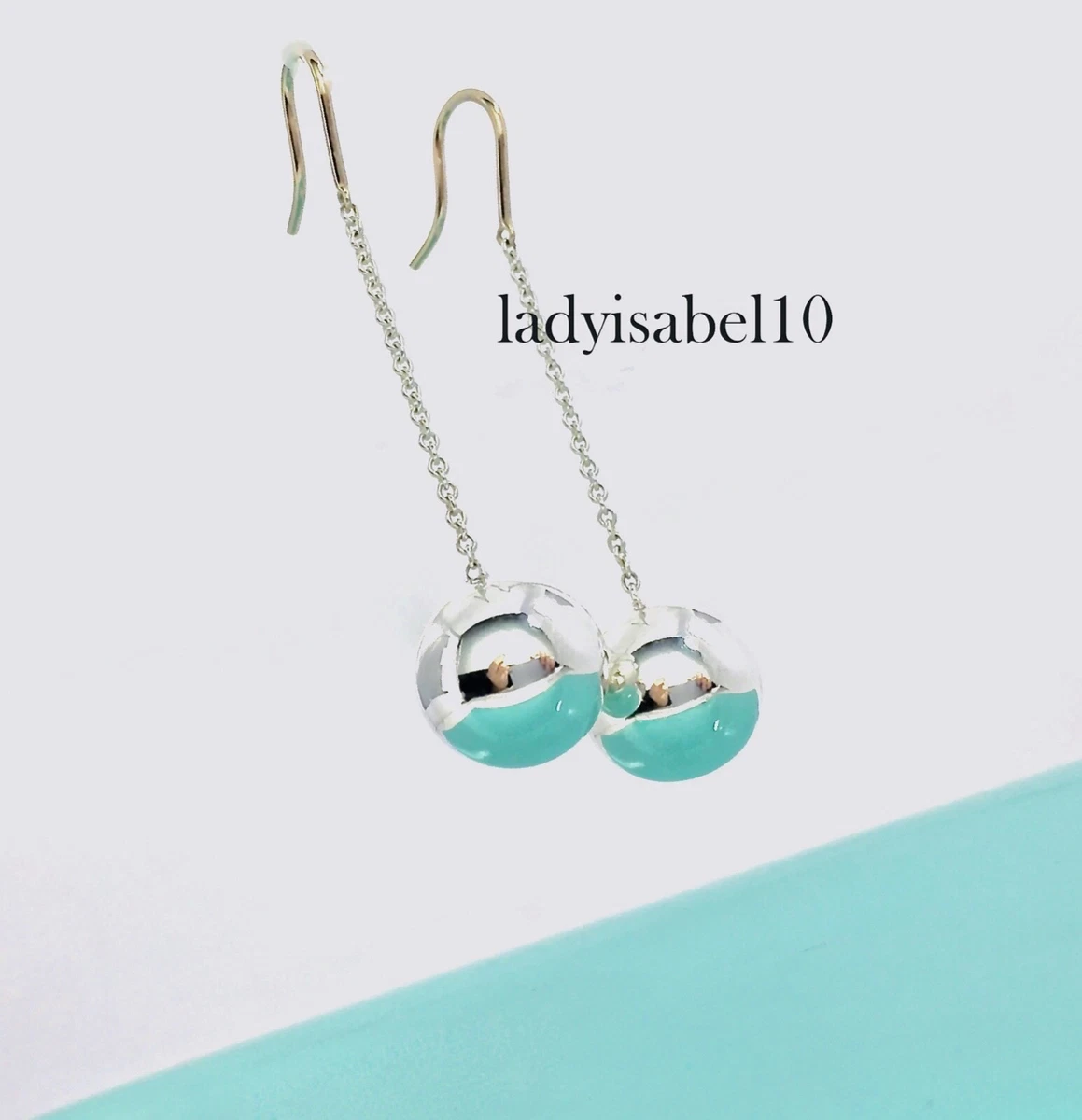 Tiffany shop chain earrings