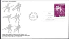 🍁Canada    #559     "FIGURE SKATERS"     Fine Used  1972  First Day Cover