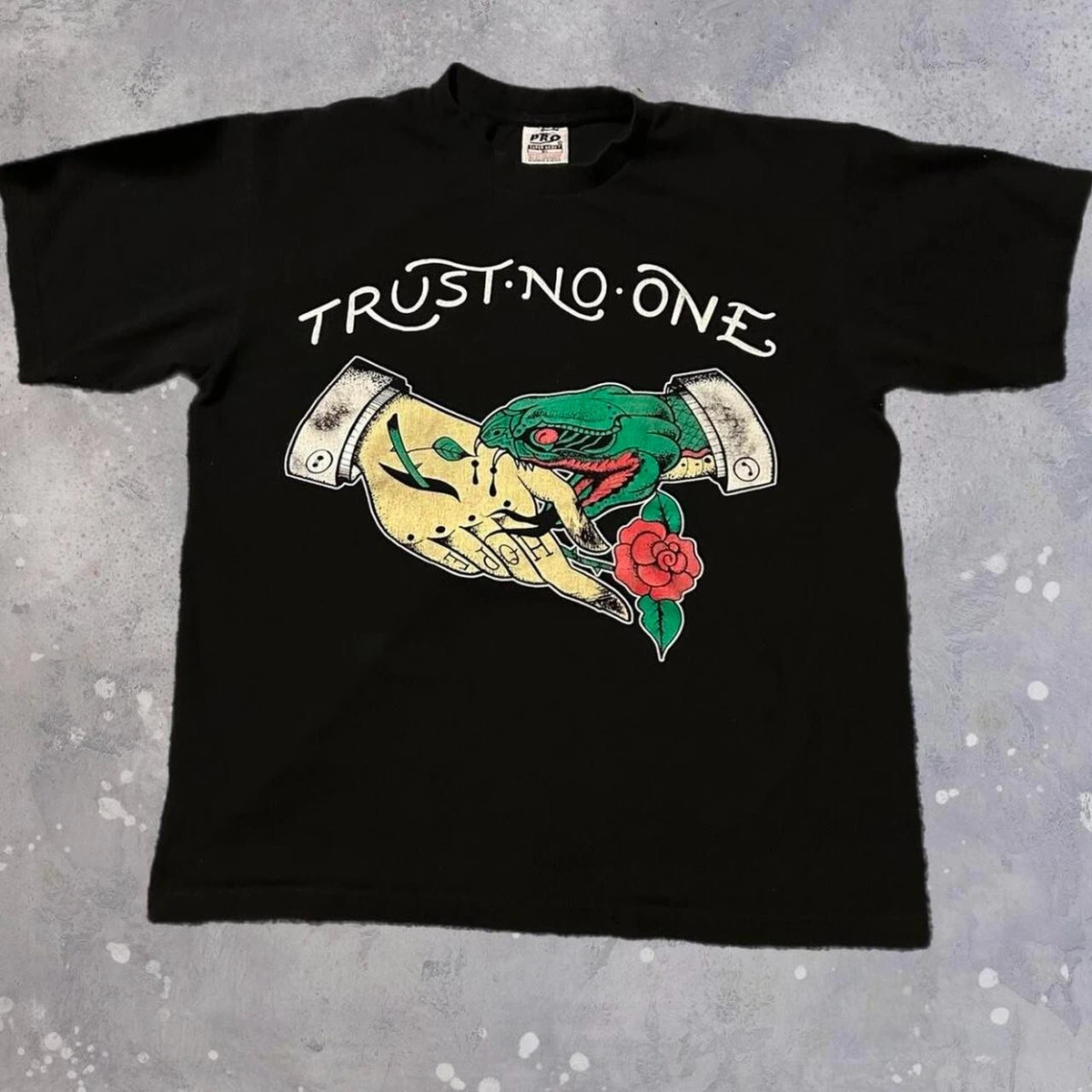 Trust NO ONE T Shirt Made To Match N I K E Foamposite Black Aurora All Star Game Royal Matching Outf Howard Henderson