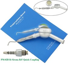 Dental Air Flow Polisher Hygienist Prophy Mate Unit fit Sirona R/F LED Coupler 