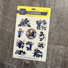 Vintage Raggedy Ann  Raggedy Andy Sealed 1988 Stickers - 4 Sheets