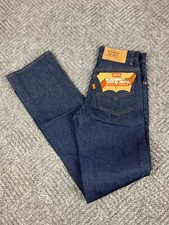 Vintage 80's Levi's Saddleman Boot Jeans Students 28x33 Denim 717 0617 NWT