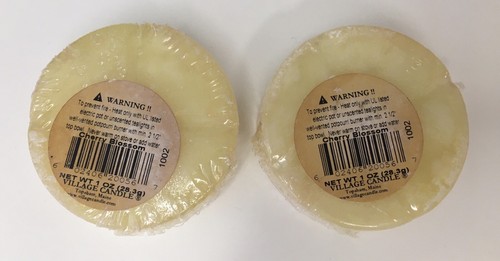 Village Candle CHERRY BLOSSOM Wax Melt Tart Lot of 2 (1 oz each) HTF Retired NOS - Picture 2 of 4