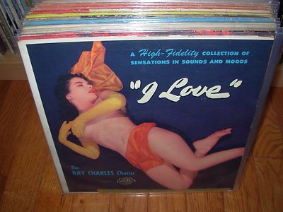 RAY CARLES CHORUS sesnsations in sounds and moods ( jazz ) 10'' essex