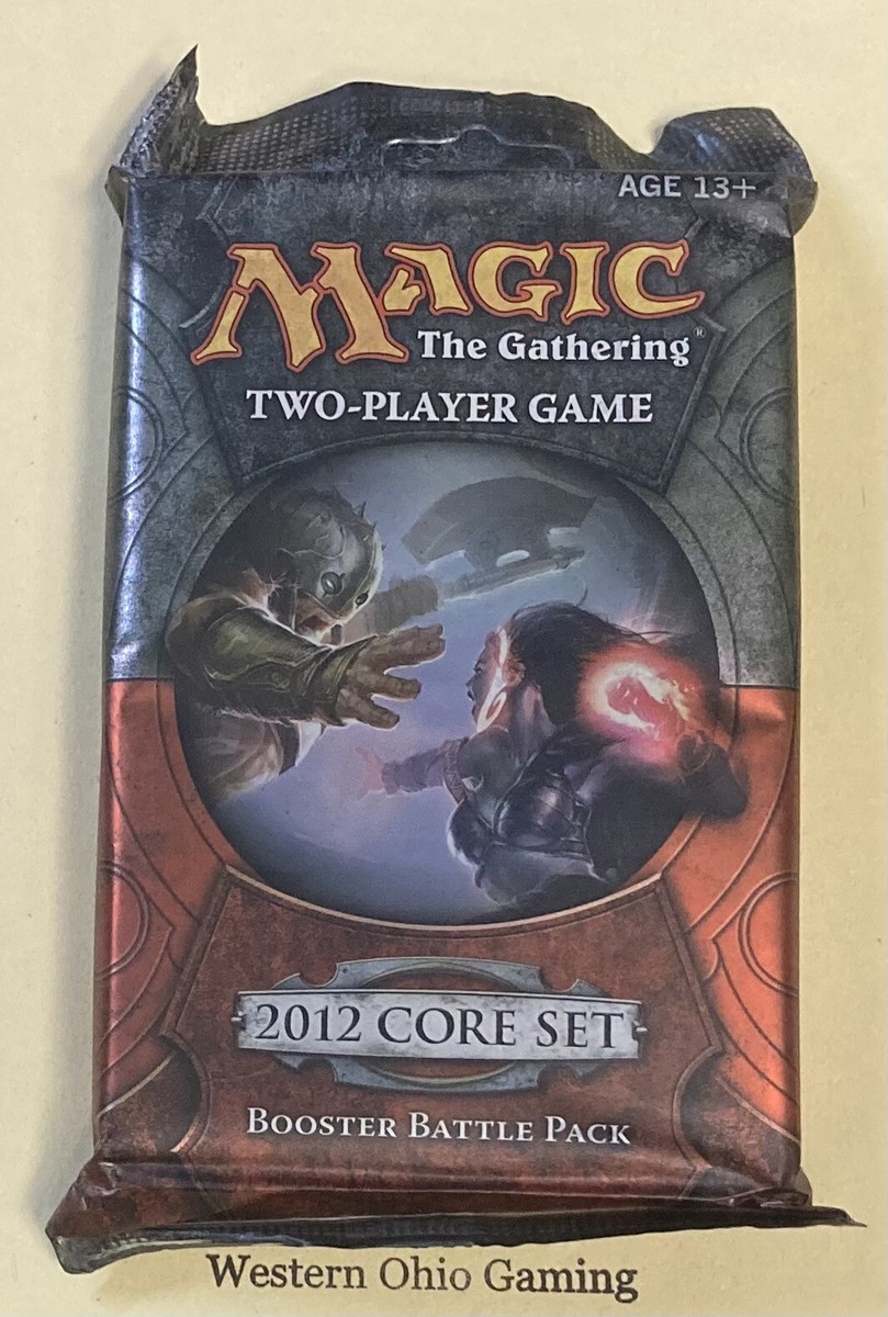2012 core set booster box Magic MTG Two-Player Battle Pack NEW TCG CCG M12 player game experience in one pack Magic 2012 Intro Pack -