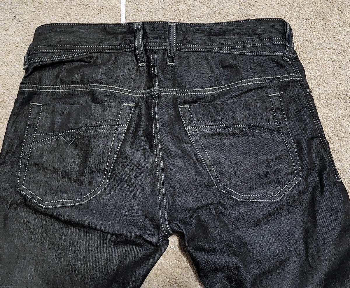 DIESEL Iakop Regular Slim-Tapered Men's Jeans Black 0824I