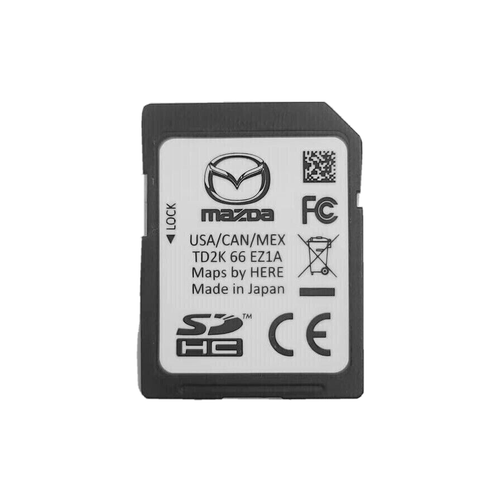 2023 2022 2021 Mazda 3 CX-5 CX-9 CX-30 CX-50 Navigation SD Card Map TD2K66EZ1A