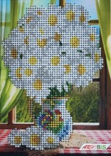 Daisies Kit Bead Embroidery DIY Beaded Needlepoint Stitching a6-d-078