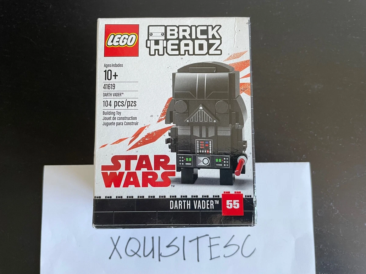 NEW LEGO Brickheadz 41619 Darth Vader 104 pcs Star Wars RETIRED NISB damage