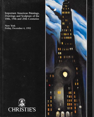 Christie's Sale 7544 American Paintings Sculpture Auction Catalog
