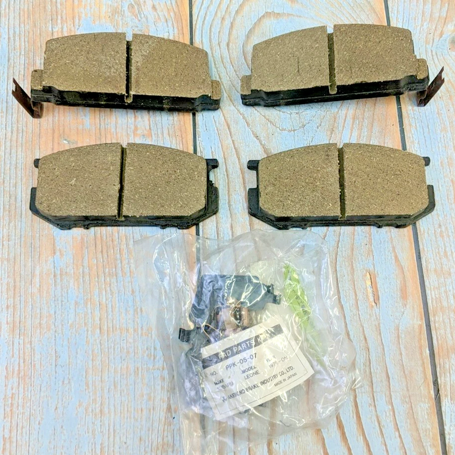 CS62H Fits Subaru GL DL Brat Standard GLF Front Disc Brake Pads With Hardware - Image 2 of 4