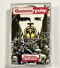 Queensryche - Operation: Mindcrime Cassette Tape, 1988 Progressive Heavy Metal