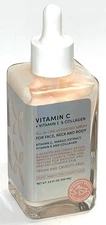 Vitamin C + Vitamin E & Collagen All-in-one Hydrating Serum For Face, Neck and B