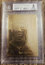 2009 Upper Deck Ken Griffey Jr. 1989 BuyBack Gold  Ken Griffey Jr. BGS 9.5
