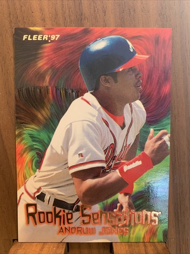 Andruw Jones #15 1997 Fleer Rookie Sensations card
