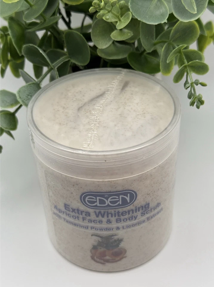 Exfoliante facial y corporal Eden Extra blanqueador de albaricoque con polvo de tamarindo y regaliz 💯 Foto 3 de 3
