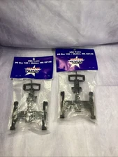 Lot Of Two USA Trains R2031 Bettendorf Truck Provision Freight Trucks