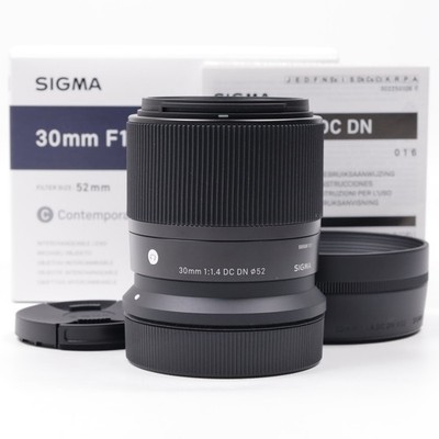 SIGMA Contemporary 30mm F1.4 DC DN for Canon RF mount [Top Mint] #7937LJ