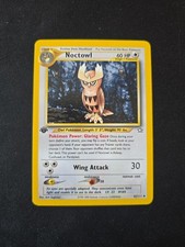 Pokemon Neo Genesis 1st Edition Uncommon Card Noctowl 42/111