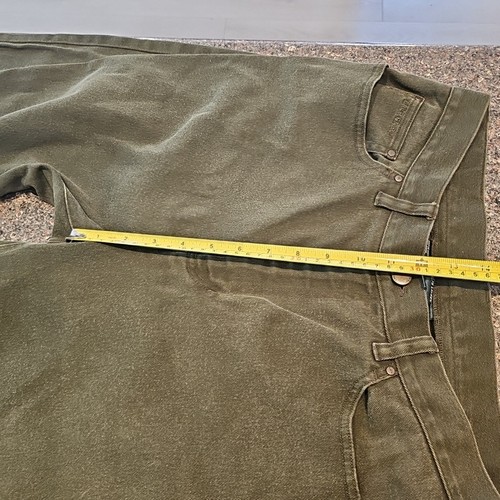 Vtg Ralph Lauren Jeans Co. Women's Size 14 Forest Green Denim Straight RLR EUC - Picture 11 of 20