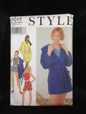 Style Sewing Pattern Five Sizes in One 1013