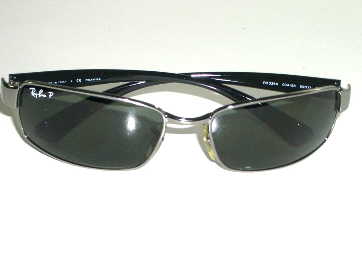 Rayページ RAY BAN RB3394 014/73 62[]13mm OLIVE BROWN LENS SLEEK WRAP