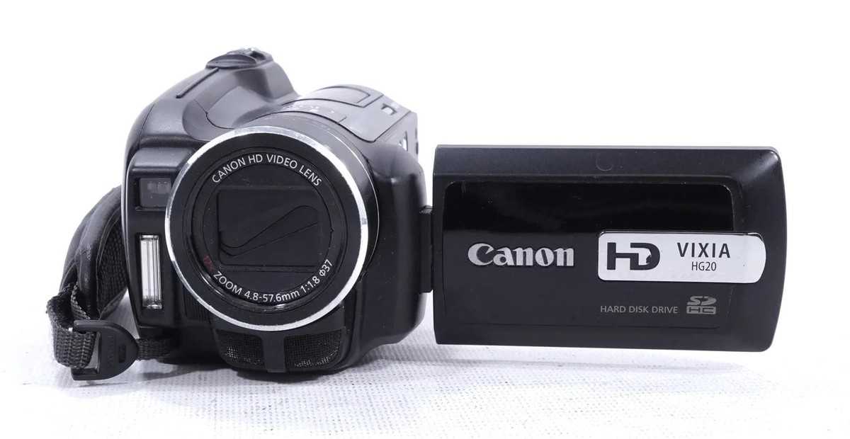 Canon VIXIA HG20 Handheld Camcorder - body only - Free Shipping | eBay