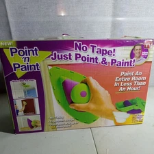 As Seen on TV Point 'n Paint Speedy Quick Home Painting System DIY NEW Open Box