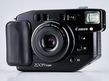 Tested  Near Mint Canon Autoboy Zoom Super Point  Shoot 35mm Film Camera