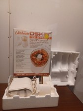 NEW Sunbeam Oskar Food Processor 14081 White France Used In Box 