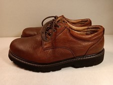 Bass Hamilton Low Boots 1428-200 Men s 10W, Leather Upper Oil Resistant Brown