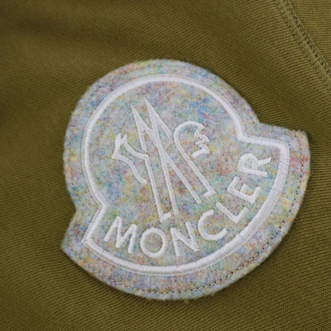 Moncler Hoodie 2021 Sweatshirt Long Sleeve Cotton Top Men's S Khaki Used MOLO-0 thumbnail 5