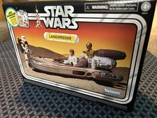 Star Wars LANDSPEEDER with LUKE SKYWALKER Figure SEALED Vintage Collection