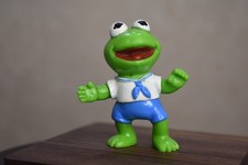 Jim Henson Muppet Babies Kermit The Frog 2.25” PVC Figure 1986
