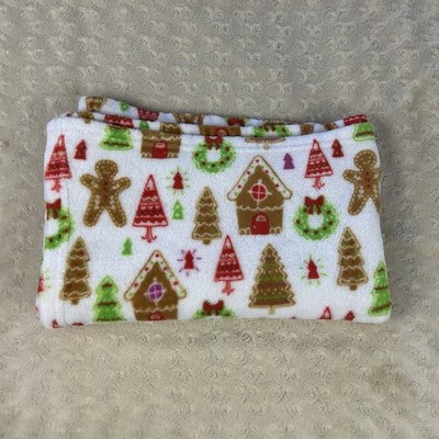 Parent's Choice Walmart Gingerbread House Baby Blanket Christmas Tree Wreath