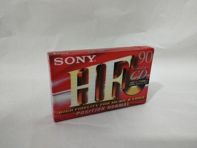 Sony HF 90 Position Normal IEC I / Type I, Good for CD, Cassette, OVP