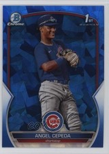 2023 Bowman Chrome Sapphire Edition Prospects Angel Cepeda #BCP-205 15t1