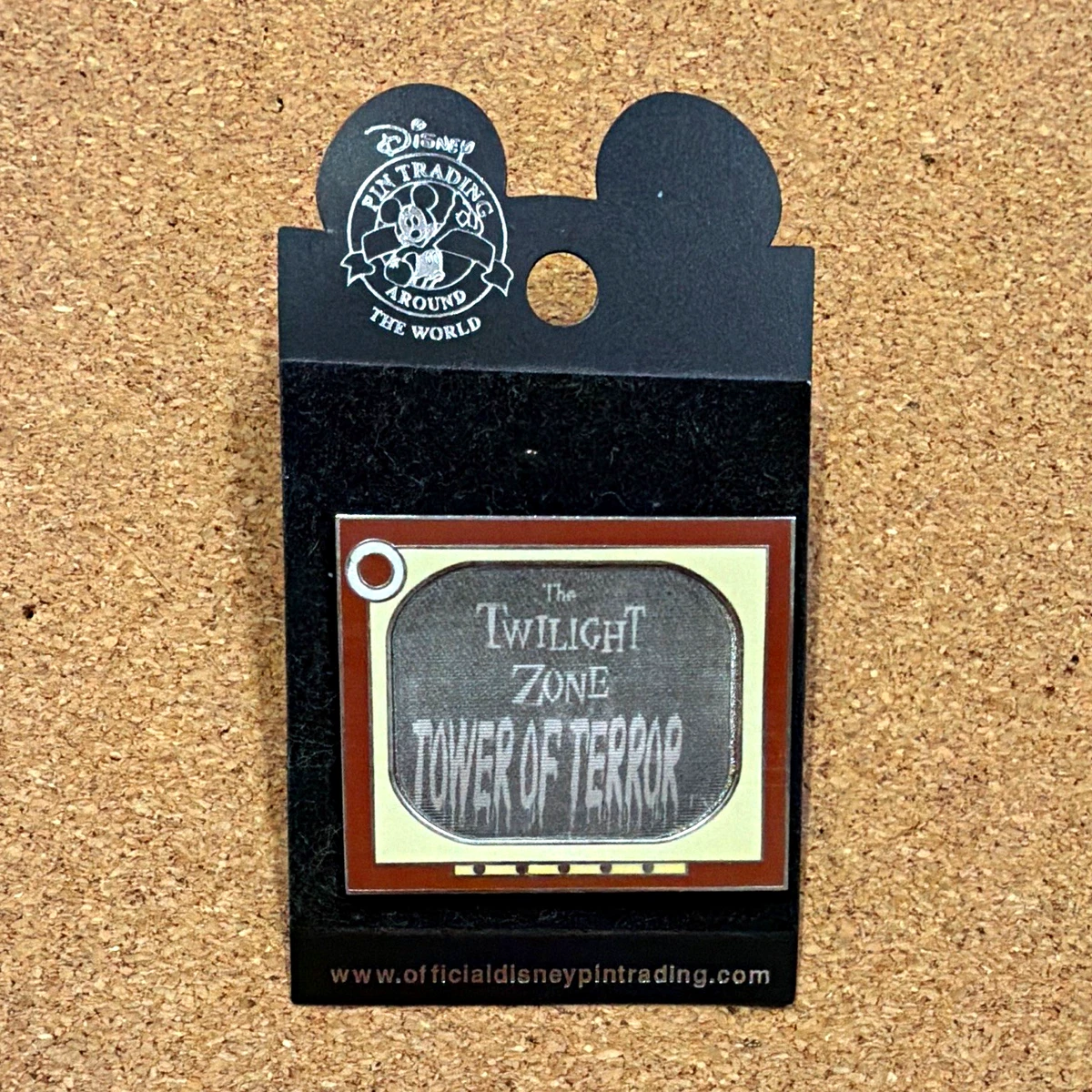 Disneyland Tower of Terror ピンバッジ The Twilight Zone Tower of