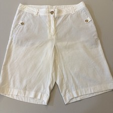 J. Jill Linen Stretch Shorts Women's Size 8