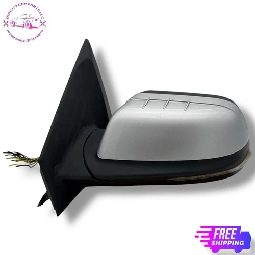 🚗✅ 2011-2014 Ford Edge Driver Left Mirror Blind Spot Power Memory OEM Silver