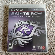 Saints Row The Third - Sony Playstation 3 NM, Tested Working CIB