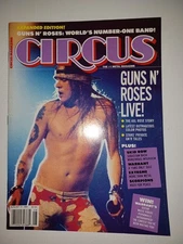 Circus August 31, 1991 Guns N' Roses, Extreme, Warrant, Motorhead, Sepultura
